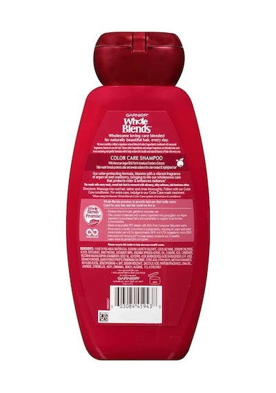 Garnier Whole Blends Argan Yağı ve Kızılcık Özlü Renk Bakım Şampuan 370 ML