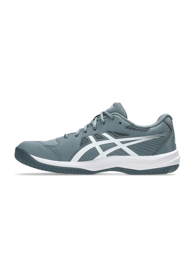 Asics Court Slide 4 Erkek Gri Tenis Ayakkabısı Mavi