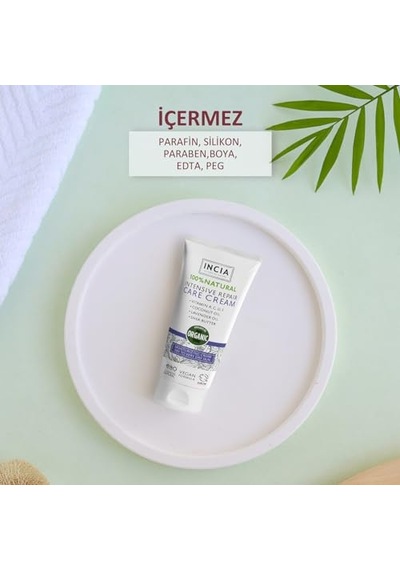 %100 Doğal Onarıcı Bakım Kremi Yoğun Nemlendirici Cilt Bakım Lavanta Avokado Shea Vegan 50 Ml