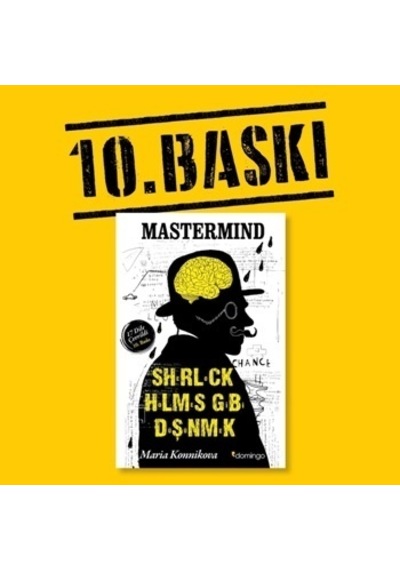 Mastermind Sherlock Holmes Gibi Düşünmek - Maria Konnikova - Domingo Yayınevi