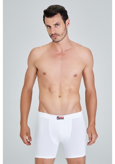 Kom Arsenal 2li Avantajlı Paket Şort Boxer Beyaz