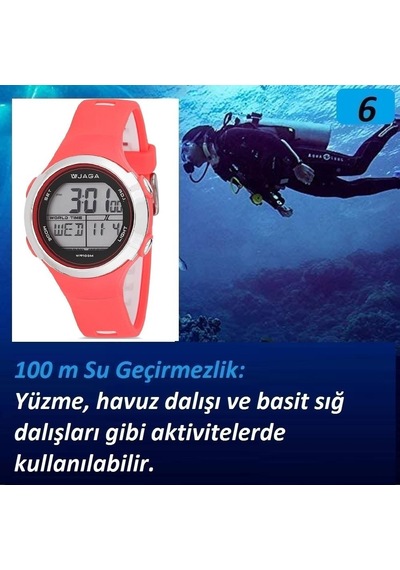 Jaga M1219-4ggb Dijital Çocuk Kol Saati
