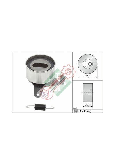 Triger Gergi Rulmanı Mazda 323 89-04 / Kia Rio 00-05 1.5/1.6