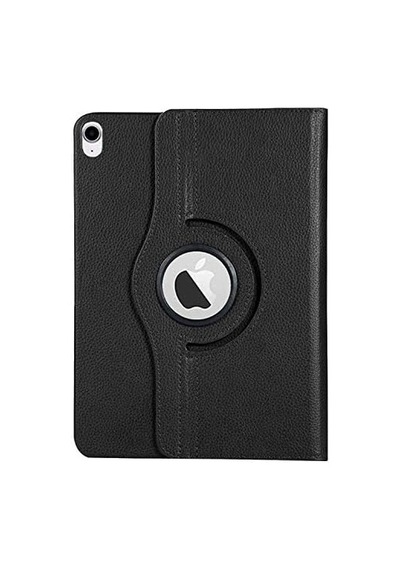 Apple İpad 11.nesil 2025 Kılıf A3354-a3355 360 Rotating Stand Deri Siyah İpad 11.nesil 2025 İle Uyumlu Kılıf - Siyah