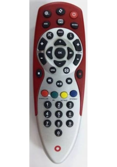 Digitürk Kırmızı  Kumanda