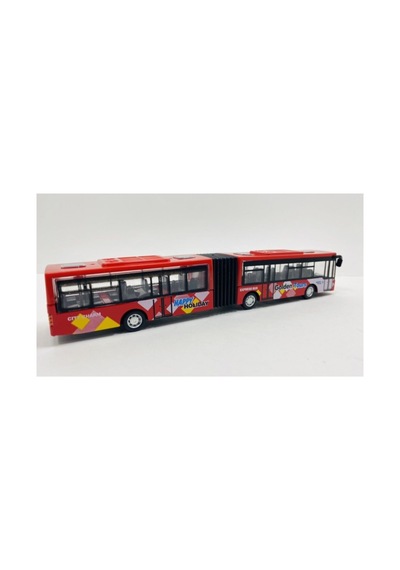 Metrobüs Metal Oyuncak 22 Cm Die Cast Otobüs Diğer