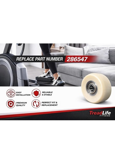 Tr Elips Makaralı Rampa Tekerleği - Nordictrack Audiostrider 990 Eliptik Ntel79061 İle Uyumlu