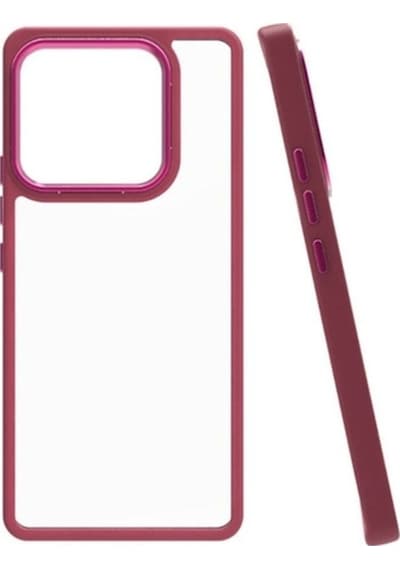 Xiaomi Mi 13 Pro Kılıf Zore Flora Kapak Kırmızı