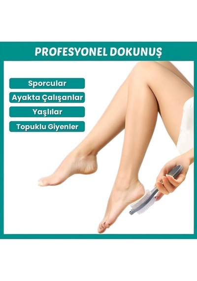 4 Fonksiyonlu Topuk Törpüsü Ayak Bakım Seti 4 İn 1 Set, 7480000717550