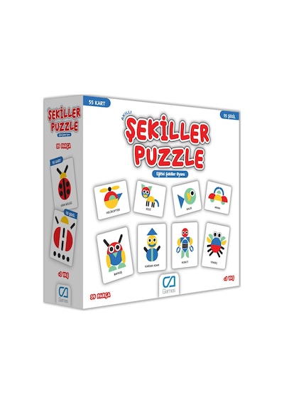 Şekiller Puzzle Eğitici Şekiller Oyunu