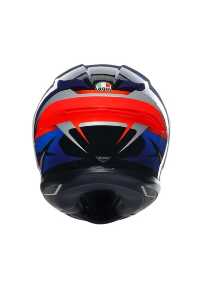 Agv K6 S Slashcut - Black / Blue / Red Diğer