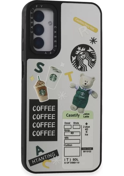 Newface Samsung Galaxy M14 5g Kılıf Mirror Desenli Kapak - Mirror - 17