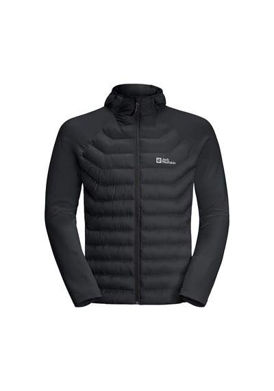 Jack Wolfskin Erkek Outdoor Ceket Routeburn Pro Hybrid Siyah 1710512-6000 001