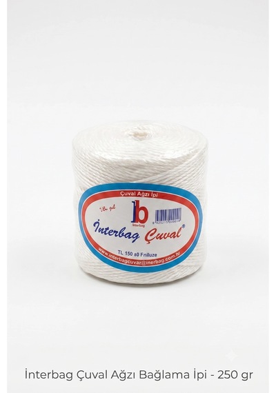 İnterbag Çuval Ağzı Bağlama İpi 250 Gr