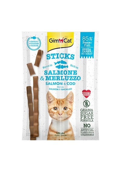 Gimcat Kedi Ödül Stick Somonlu