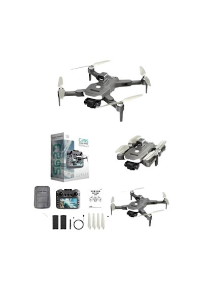 Akıllı Takip Özellikli 4k Drone Katlanabilir Tasarım Uzaktan Kontrollü Profesyonel Çekim Dronu