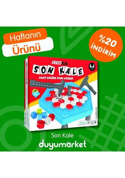 Redka Son Kale Strateji Oyunu - Akıl Ve Zeka Geliştirici Aile Oyunu