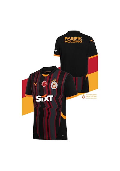Gsstore Galatasaray Lisanslı 2024/25 Alternatif Siyah Forma Siyah