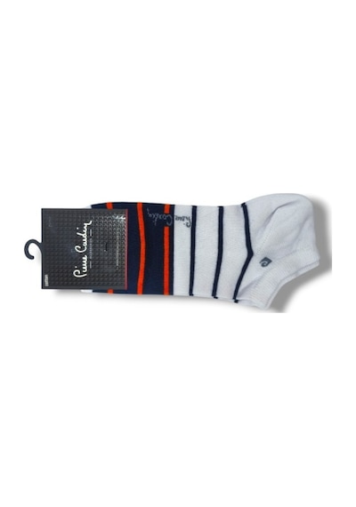 P.cardin 3035-25 Pamuk Zebra Soket Çorap 40-44 Beyaz