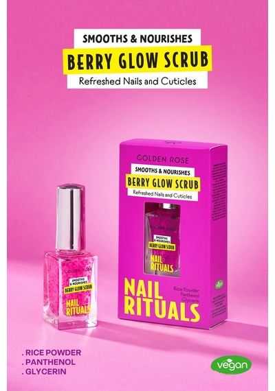 Nail Rituals Berry Glow Scrup - Pürüzsüzleştirici Tırnak Ve Tırnak Eti Peelingi