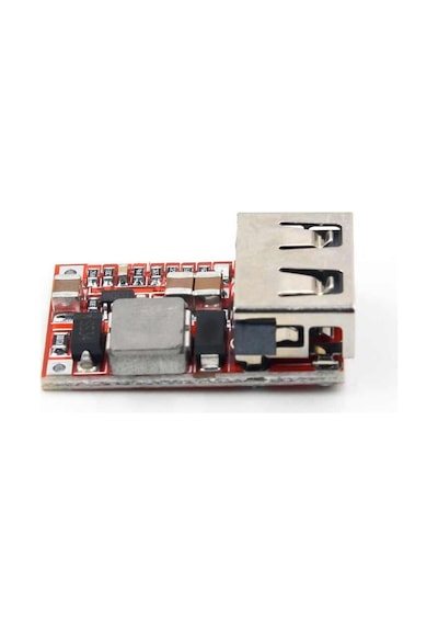 6-24v To 5v 2a Usb Voltaj Düşürücü Hw384 Mini Usb Çıkış Şarj Taşınabilir Güç Kaynağı Araba Mobil Dc