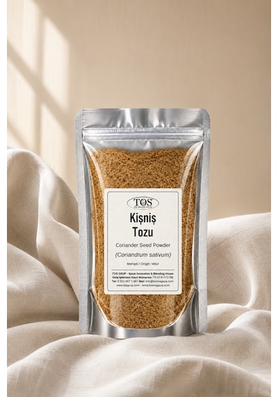 Kişniş Tohumu Tozu 250 gr (1. Kalite) Coriandrum sativum / Coriander Seed Powder