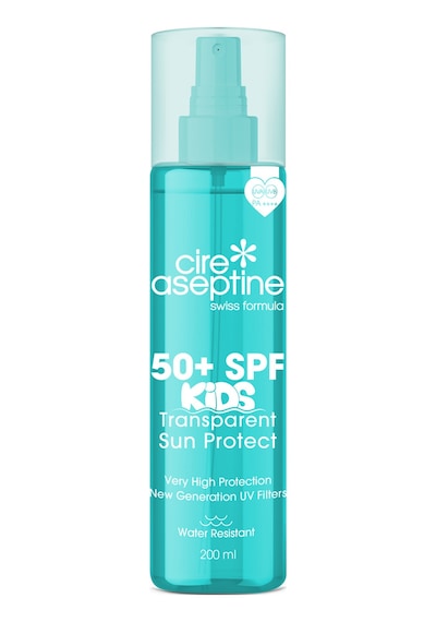 Cire Aseptine 50spf Şeffaf Çocuk Güneş Koruyucu 200 Ml 4 Adet