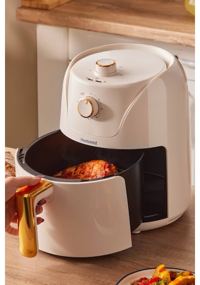 Homend Airfryday 2504H 8 Farklı Programlı, Yağsız Fritöz 4.3 Litre Airfryer