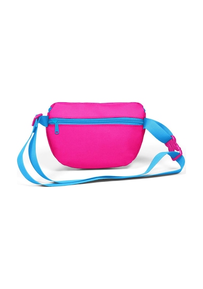 Coral High Sport Neon Pembe Mavi İki Bölmeli Bel Çantası 22623 Pembe