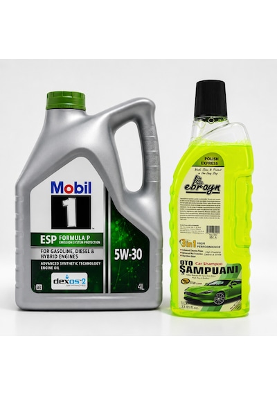 Mobil 1 Esp Formula P Dexos2 Dpf Motor Yağı 5w-30 4 L + Oto Şampuan 1000 ML
