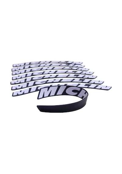 Lastik Yanak Yazısı Mıchelın Beyaz 3d + Yapışkan - Lnsmoto