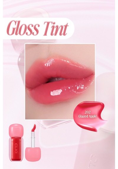Clio Pigmentli Parlak Bitişli Dolgunlaştırıcı Lip Gloss Clıo Volumate Gloss 202 Glazed Apple