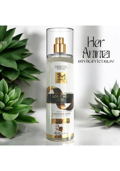 Kadın Body Mist Vücut Parfümü - Premium Seri Paris Kokusu Afrodizyak Etkili Vücut Spreyi