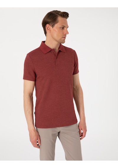 Pierre Cardin Erkek Nar Çiçeği Tişört 50310171-vr239 Nar Çiçeği