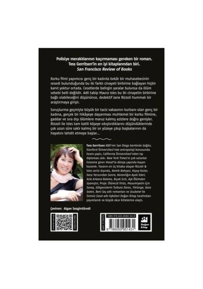 Polisiye Hikaye: Bir Sırrım Var - Tess Gerritsen