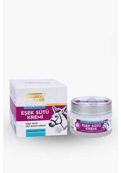 Softto Plus Onarıcı ve Güçlendirici Eşek Sütü Kremi 50 ML