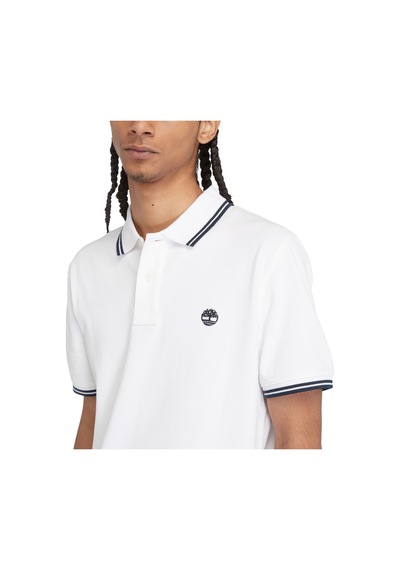 Timberland Tipped Pique Short Sleeve Polo Erkek T-shirt Tb0a5w4y1001 001