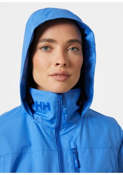Helly Hansen W Crew Hooded Mıdl Polarlı Mont 2.0 Mavi