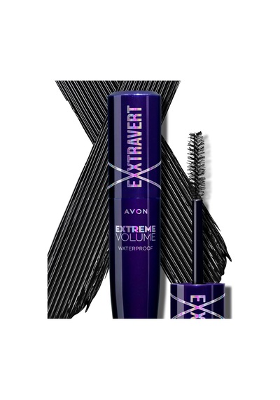 Tr Exxtravert Extreme Suya Dayanıklı Volume Maskara Brown Black Genel