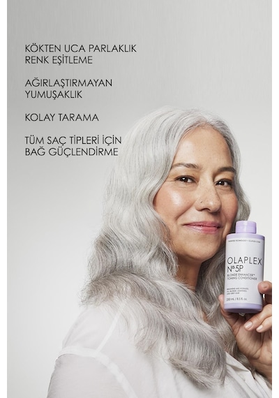 No. 5p Blonde Enhancer Toning Conditioner - Renk Koruyucu & Bağ Güçlendirici Mor Saç Bakım Kremi