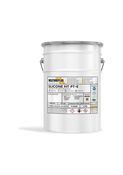 Restoreplus Slicone HT PT-E Teflon Bazlı Ptfe Katkılı Silikon Gresi 5 KG