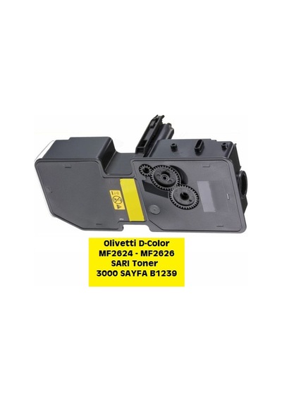 Olivetti D-Color Mf2624 Mf2626 Sarı Toner 3000 Sayfa B1240