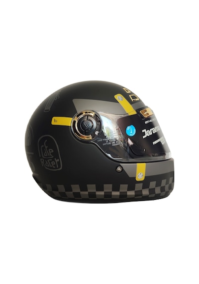 MT Jarama Zone C1 Şeffaf Vizörlü Kask Mat Siyah