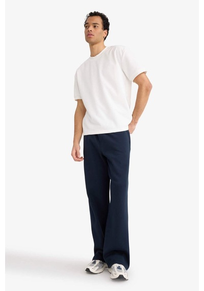 Defacto Wide Leg Pike Pantolon F8524ax25aunv64 Lacivert-nv64