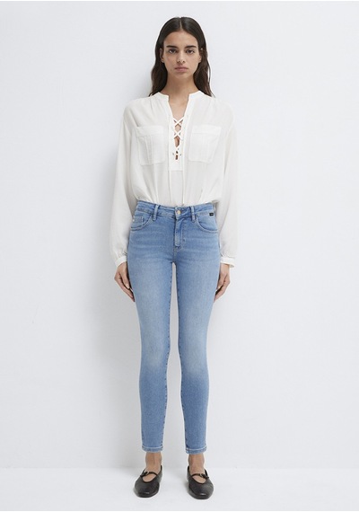 Mavi - Tess Açık Mavi Gold Premium Jean Pantolon 100328-a1550 Renkli