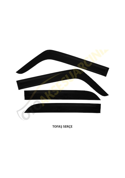 Fiat Tofaş Uyumlu Murat 124 Serçe 4 Lü Takım Mugen Cam Rüzgarlığı