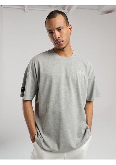 Everlast Ever Essentials Oversize Gri Melanj Erkek Tişört Gri Melanj
