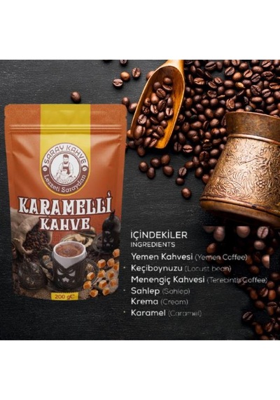 Saray Karamelli Kahvesi 200 Gr / Poşet Diğer