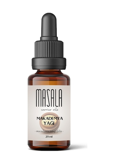 Masala Soğuk Pres Macadamia Yağı 20 ML