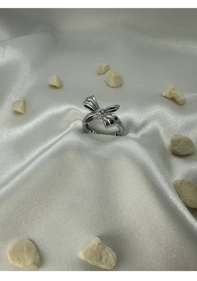 Çelik Ayarlanabilir Fiyonk Model Silver Yüzük Gümüş